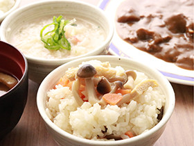 福井県はごはんも美味しい！福井県大野市産コシヒカリの炊き立てごはんや季節の炊き込みごはん