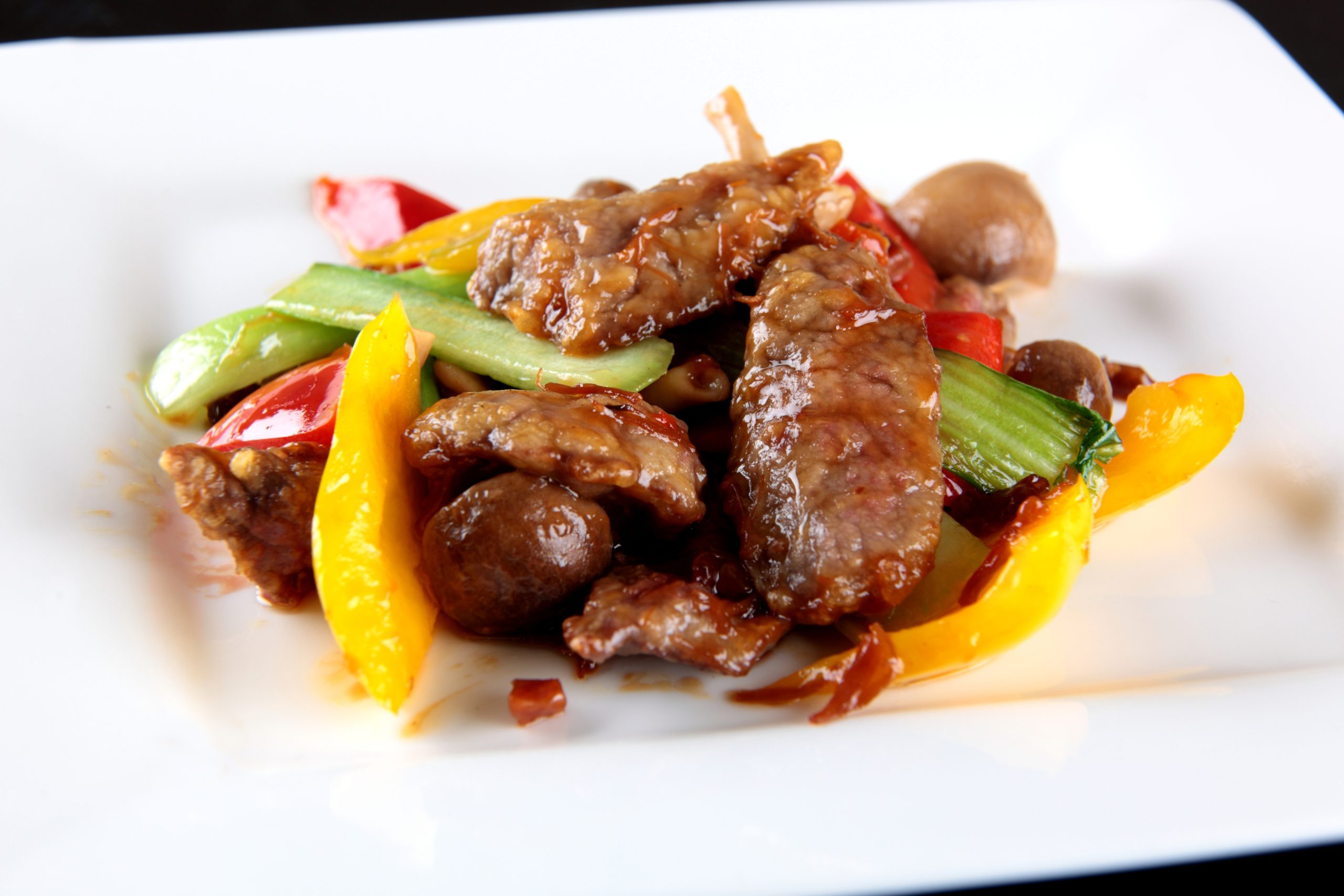 三ツ星若狭牛XO醤炒め